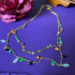 Brand New Fun and Fashionable Layered Golden Necklace for Women!